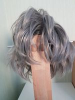 Cosplay Perücke silber grau Wig Anime Manga Fashion Karneval Hessen - Baunatal Vorschau