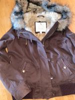 Abercrombie & Fitch Jacke Gr. L warm braun Fell Bayern - Kitzingen Vorschau