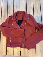 Wildlederjacke Rot Lederjacke 40 Niedersachsen - Westerstede Vorschau