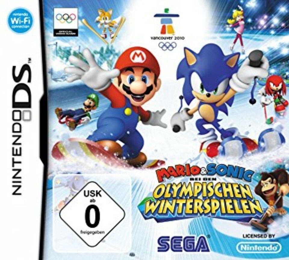 Nintendo „Mario & Sonic Olympische Winterspiele“ 3DS in Worms