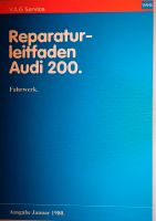 Reparaturleitfaden Audi 100 / 200 Fahrwerk Typ 43 C2 Hessen - Burghaun Vorschau