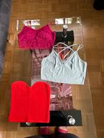 T-Shirt,Tops,Gr.M,rot von H&M,grün von Shein,Spitzentop von Tally Thüringen - Eisenach Vorschau