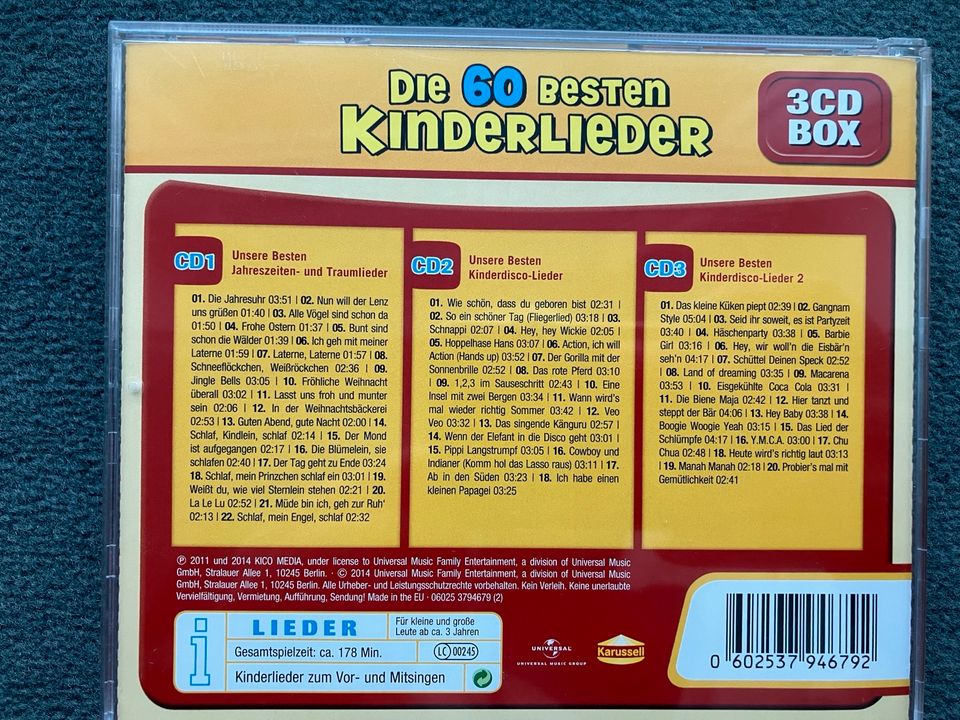 Konvolut Sammlung Kinder CDs Märchen Musik Bibi !!! ??? CD-Sammlu in Gilching