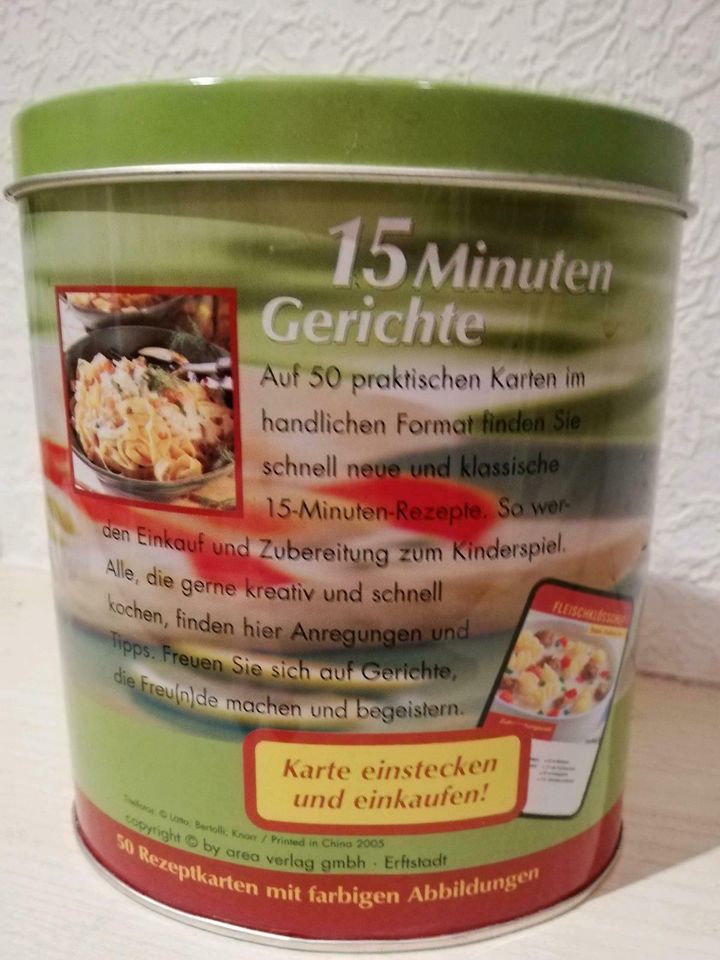 Rezeptbox: 50 Rezepte,15 Minuten Gerichte, Wok Gerichte,Sammelbox in Bad Honnef