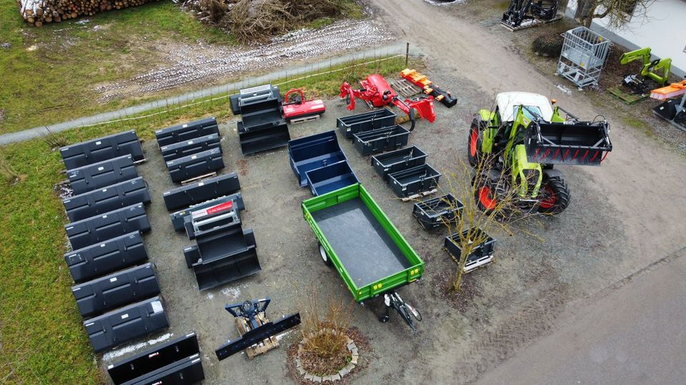 Seilwinde KRPAN 5,5EH, Terra-Funk, Breitschild, hydr. Seilausstoß in Geiselhöring