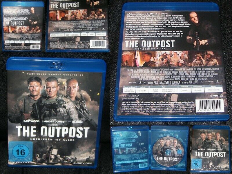 Film The Outpost–Überleben ist alles* Blu-ray* Kriegsfilm* Action in Schotten