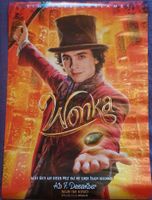 Wonka - Filmplakat / Poster (2023 Leipzig - Altlindenau Vorschau