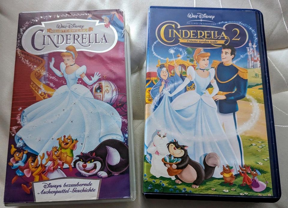 Verkaufe VHS Cinderella und Cinderella2 in Leinefelde