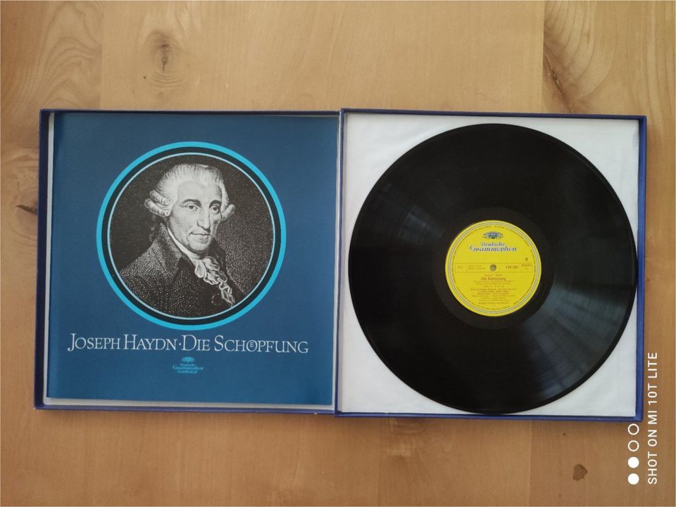 Vinyl Klassik Haydn  / Die Schöpfung / Karajan in Sankt Goarshausen 