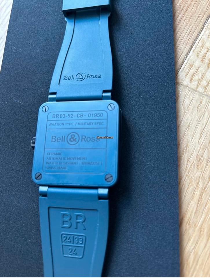 Bell & Ross BR 03-92 blue blaue Keramik „military type“ Ceramic in Wuppertal