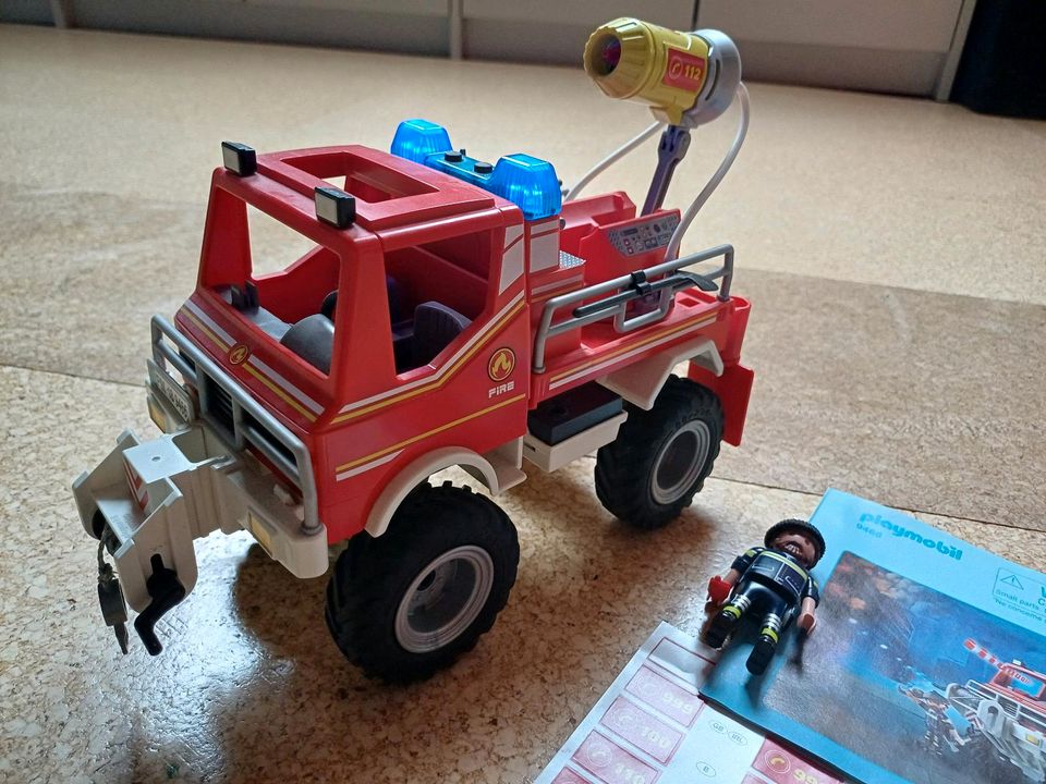 Playmobil 9466 - Feuerwehr Truck in Kerken