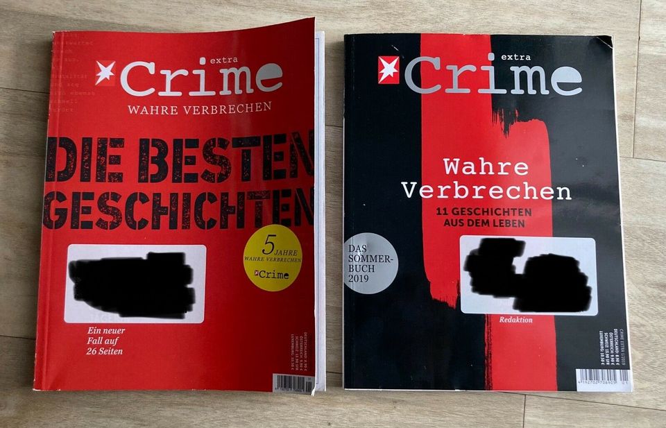 Stern Crime Wahre Verbrechen verschiedene Zeitschriften // Hörbuc in Ilmenau