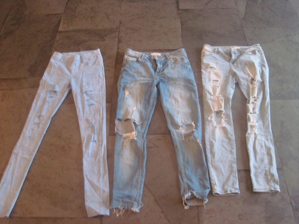 Jeans ripped cool 3 X Pimkie Goodies Girl Vivi S/M 36/38 in Pforzheim