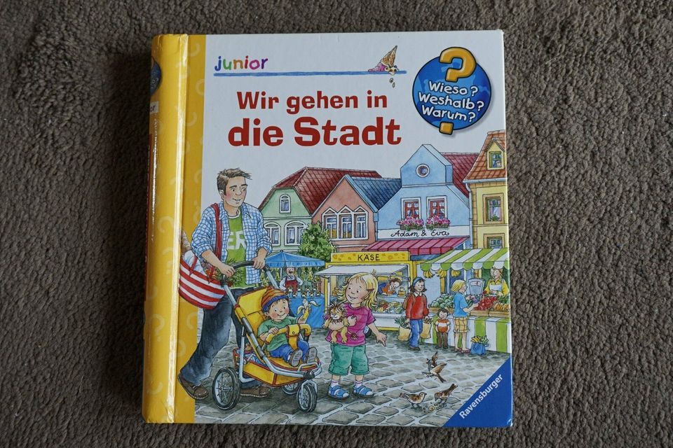 kinder buch wieso deshalb warum wir geheh in die Stadt gebraucht in Düsseldorf