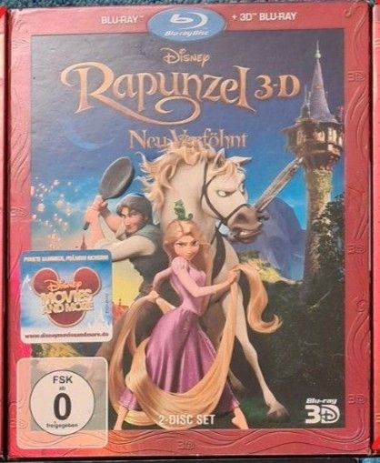 3D Blu-ray: Die Schöne und das Biest, Rapunzel, Spongebob Schwamm in Bonn