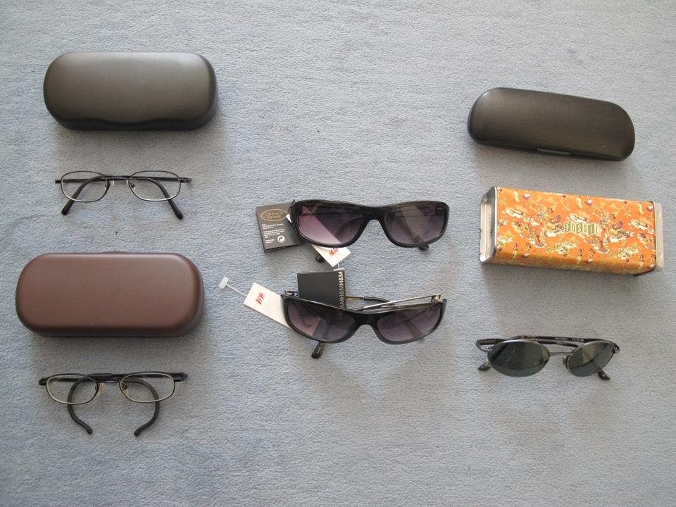 Konvolut: 5 x Brille für Kinder + Damen + Herren,z.B Sonnenbrille in Kiel