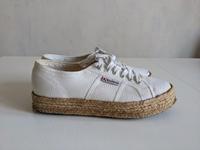 Superga weißer Sneaker Plateau Pankow - Prenzlauer Berg Vorschau