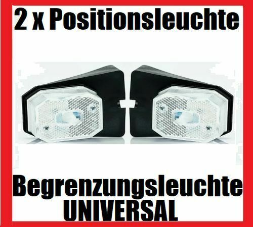 2 x Anhänger Begrenzungsleuchten Anhänger Umrissleuchten Position