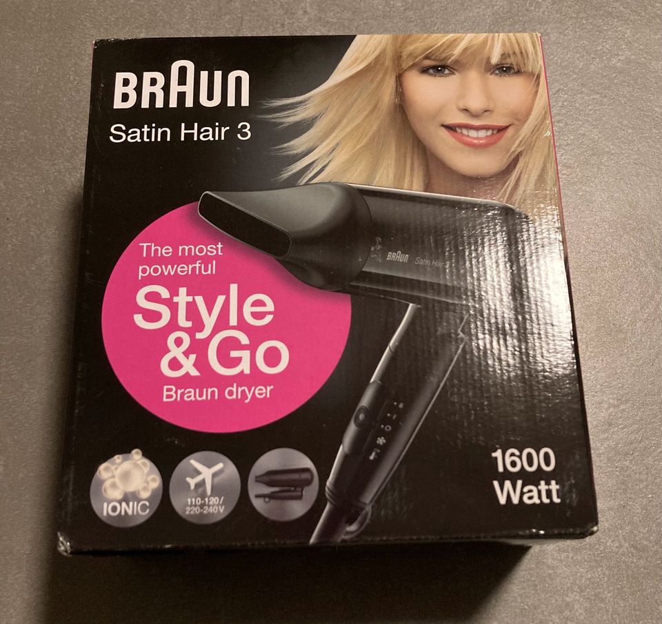Braun Satin Hair 3, Föhn, Haartrockner in Friedrichsdorf