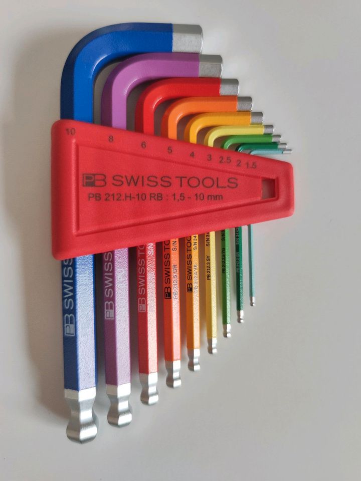 PB Swiss Tools PB 212.H-10 RB RainBow Innensechskant Satz in Augsburg