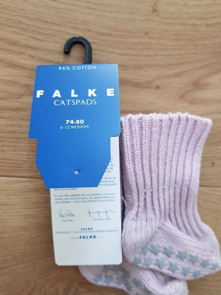 Falke Rutschsocken Gr.74-80 , 6-12 Monate in Gundelsheim