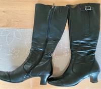 Schicke schwarze Lederstiefel von Paul Green Größe 39 Baden-Württemberg - Esslingen Vorschau