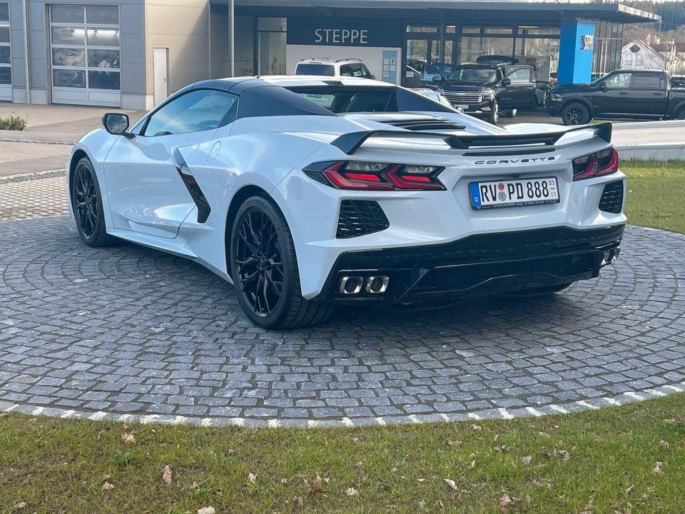 Hochzeitsauto / Corvette C8 / Sportwagen / Mieten / Cabrio in Baindt