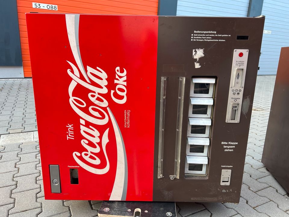 Coca Cola Coke Automat Getränkeautomat Bosch Sielaff in Norderstedt