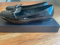 Prada Vintage Loafers Lackleder schwarz 37 Frankfurt am Main - Nordend Vorschau