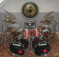 SONOR Phonic Plus Vintage Drumset + Paiste 2002 Beckensatz Hessen - Griesheim Vorschau