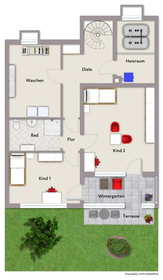 Renovierungsbedürftiges Reihenmittelhaus mit Charme: Ein Bungalow aus dem Baujahr 1974 in Langgöns