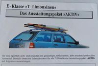 Mercedes E Klasse Sondermodell Aktiv W124 Prospekt Flyer Nordrhein-Westfalen - Leverkusen Vorschau