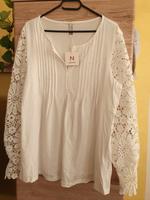 Bluse mit Spitzenärmel, Shein, Neu, Xl Dresden - Klotzsche Vorschau