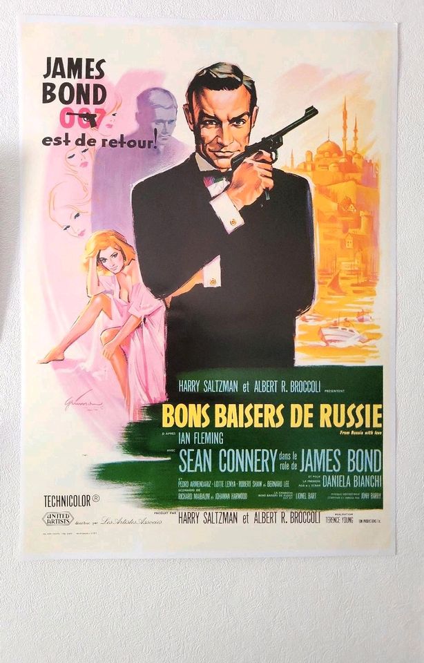 James Bond Poster Plakat in Gladbeck