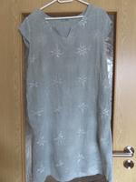 Kleid Leinenkleid von Made in italy in salbei Gr XL Thüringen - Schleusingen Vorschau