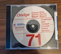 Mopar Dodge 1971 CD Service Manual Charger, Challenger,.. Nordrhein-Westfalen - Recklinghausen Vorschau