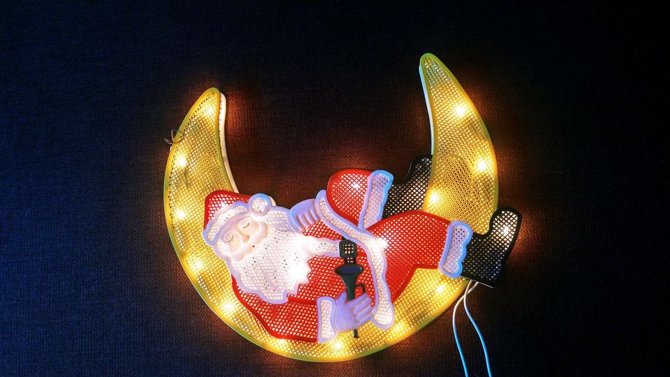 Lampe, Weihnachtsdeko in Barth