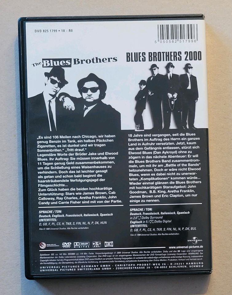 Blues Brothers  & Blues Brothers 2000 - 2 DVD in Rheda-Wiedenbrück