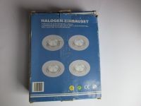 Halogen-Einbauset, 4 Einbauleuchten, Reflektor schwenkbar !!! Niedersachsen - Wilhelmshaven Vorschau