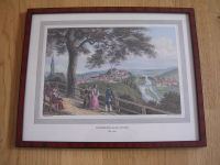 Arnsberg an der Ruhr um 1840, Stahlstich Bild gerahmt Hessen - Marburg Vorschau