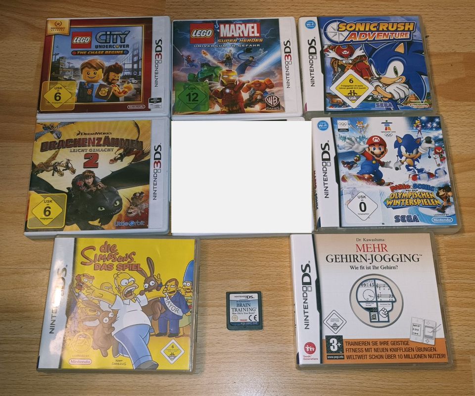 Nintendo 3DS/DS Spiele Sammlung 8 Stück in Kaiserslautern