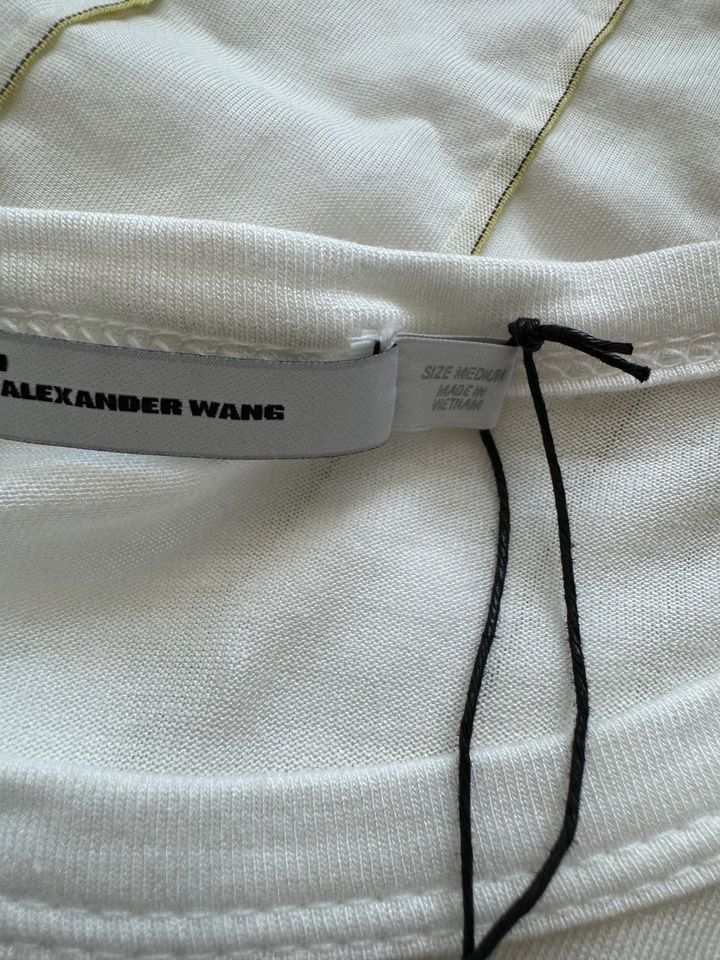 Alexander Wang langarm Shirt Basic M Luxus Rayon Plein Tory in Köln