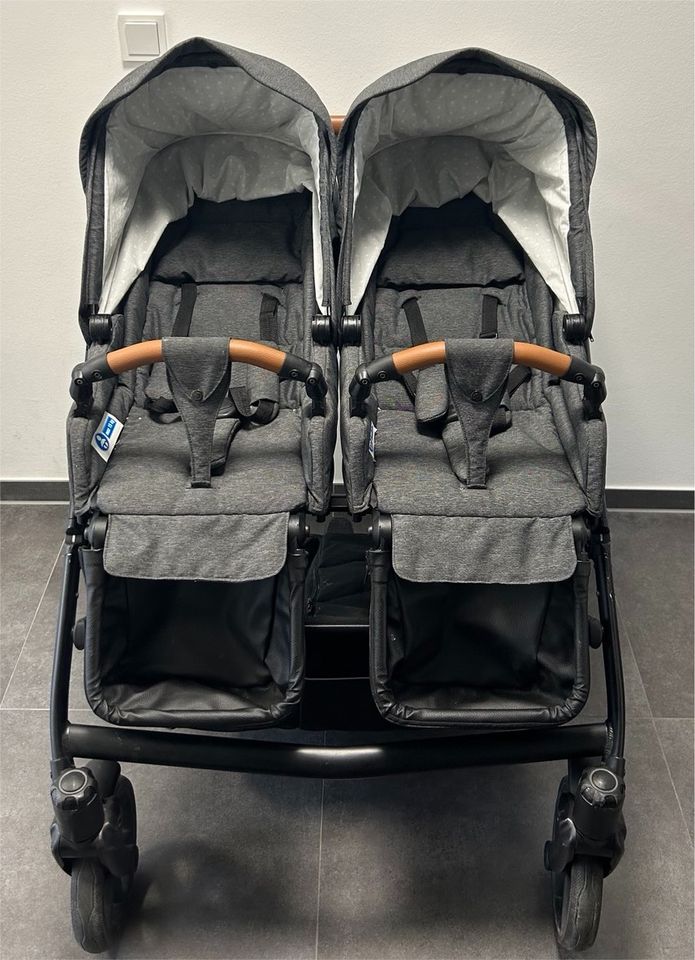 Zwillings Kinderwagen Jedo  twin Duo in Aschaffenburg