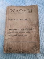 MAN Ackerdiesel Ersatzteilliste AS 325H und AS 330A - Original Niedersachsen - Göttingen Vorschau