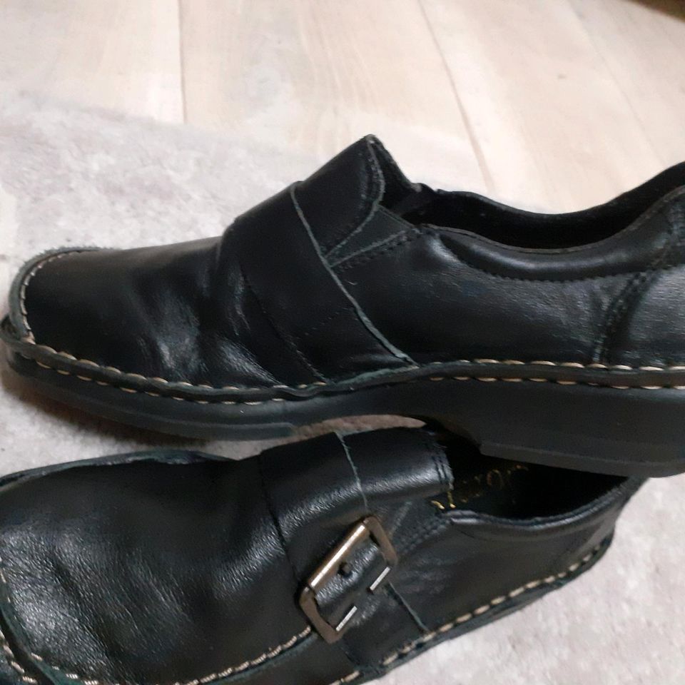 Damen Schuhe 36 comfort rieker schwarz  neu ohne etikett in Mainz