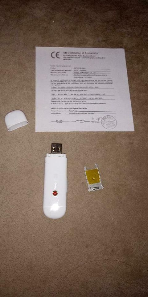 Vodafone K3765-HV UMTS HSUPA Stick USB-Stick Huawei Internetstick in Kerpen