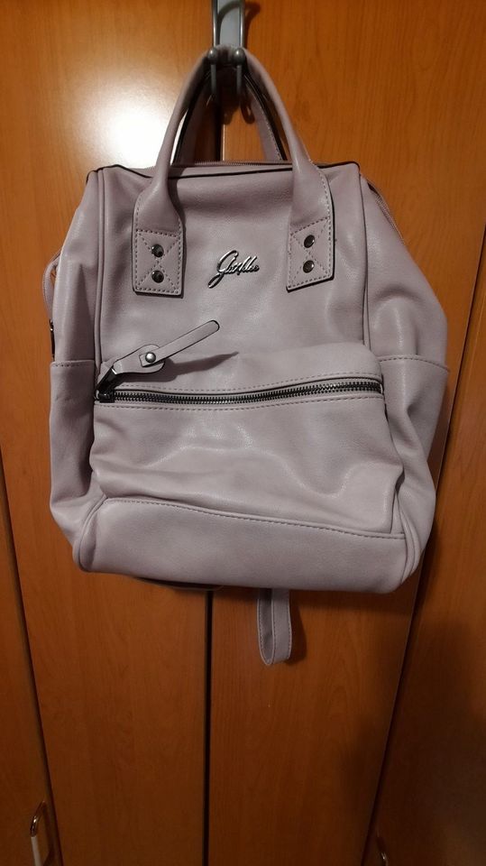 Rucksack "Glüxklee", beige in Essen