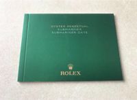 Rolex Submariner Booklet Schleswig-Holstein - Kaltenkirchen Vorschau