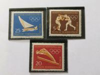 Briefmarke olympische Spiele 1960 DDR 746 748 749 ungestempelt Sachsen - Oschatz Vorschau