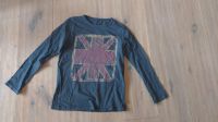 Zara Boys Longsleeve Gr. 140 bzw. 9-10 y grau Union Jack Langarms Baden-Württemberg - Karlsdorf-Neuthard Vorschau